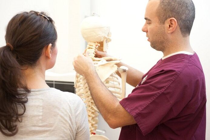 specialized consultation for cervical osteochondrosis