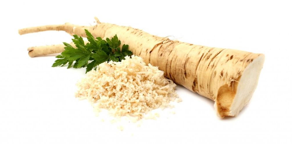 rubbing with horseradish and elderberry in cervical osteochondrosis